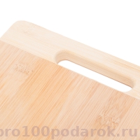 Разделочная доска из бамбука Bamboo Cutting Board 22x32 см