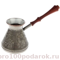 Турка для кофе медная 640 мл Ромашка